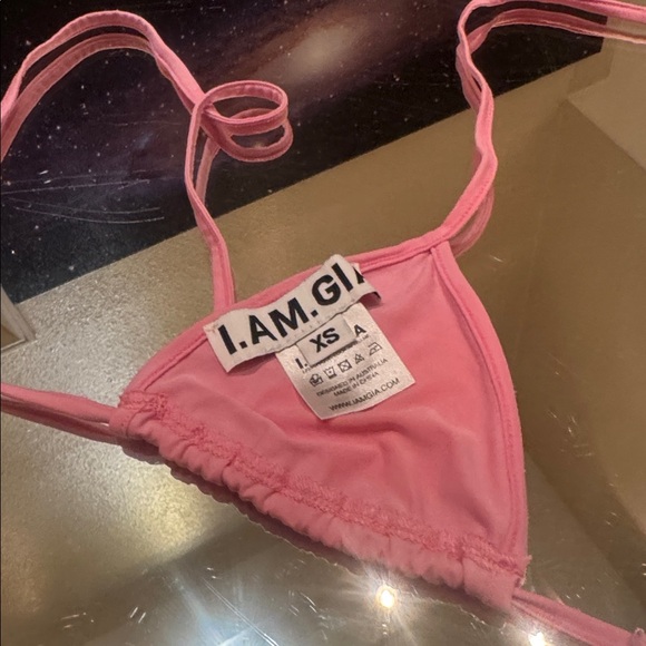 I AM GIA Amina Pink Cut Out Mesh Set - Picture 11 of 12